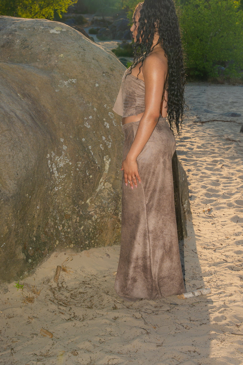 SUÉDINE SKIRT