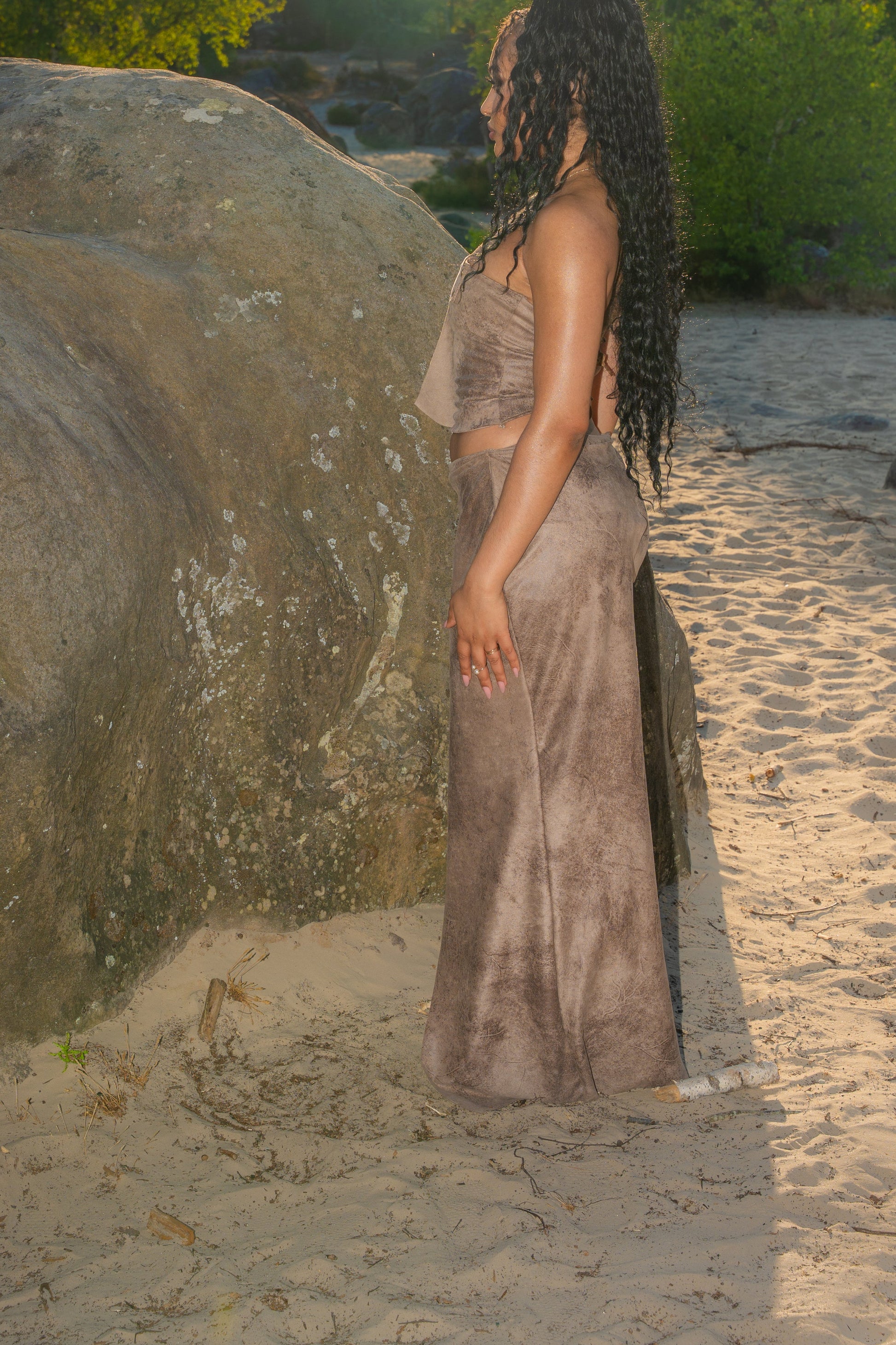 SUÉDINE SKIRT